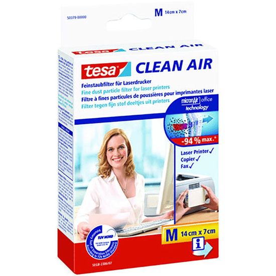 Tesa Clean Air Feinstaubfilter, Größe M 14x7cm (50379-00000-01)