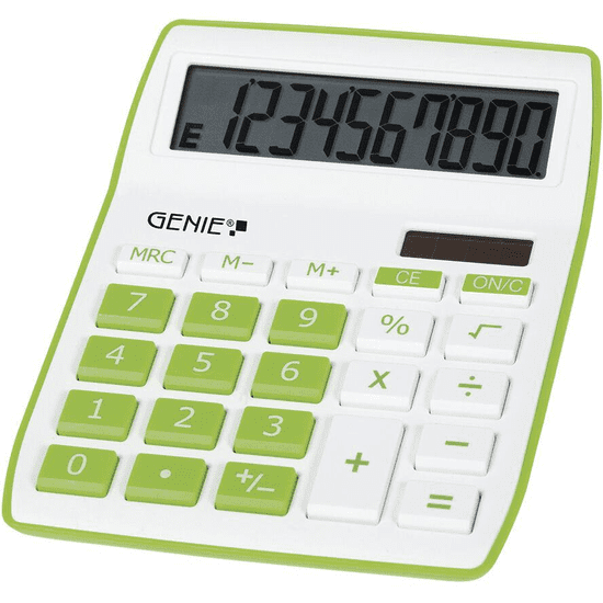 Genie Tischrechner 840G grün (12266)