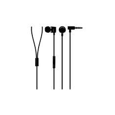 Schwaiger Headset In-Ear "eckig", Metall, schwarz (KH410S533)