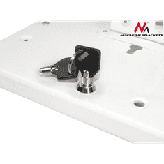 Maclean MC-677 10.5" Asztali Tablet Állvány Biztonsági Zárral Fehér (MC-677)