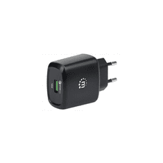 Manhattan USB-Ladegerät USB-A Qualcomm Quick Charge 18W sw (102384)