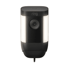 Amazon Ring Spotlight Cam Pro Plug-In Black (8SC1S9-WEU2)