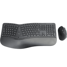 Conceptronic Wireless Keyboard+Mouse,ergo,Layout deutsch sw (ORAZIO02DE)