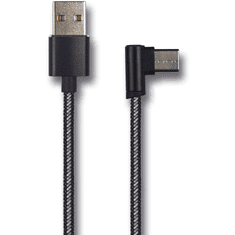 GO! USB Lade-/Datenkabel "Deluxe" für USB Type C 3.1 1m sw (797007)