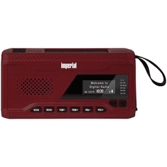 Imperial DABMAN OR 2 Outdoor Digitalradio rot, DAB, UKW (22-106-00)