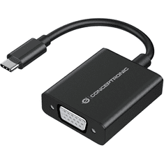 Conceptronic Adapter USB-C -> VGA 1080P60Hz 0.15m (ABBY05B)