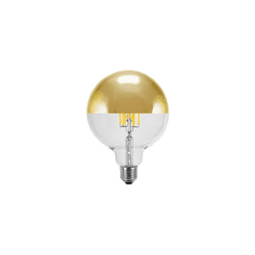 Segula LED Globe 125 Spiegelkopf Gold E27 6,5W 2700K dimm (55491)