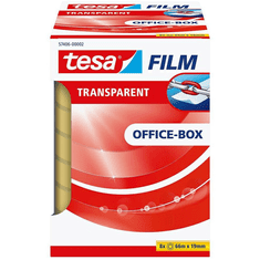 Tesa tesafilm Office Box Rolle 66m 19mm transparent 8St. (57406-00002-01)