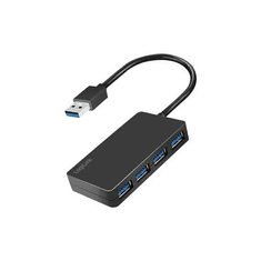 LogiLink 4 portos USB 3.2 Gen1 Hub fekete (UA0396) (UA0396)