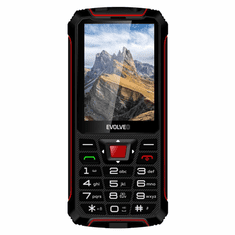Evolveo StrongPhone W4 Dual-Sim mobiltelefon fekete-piros (SGP-W4-BR)