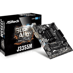 ASRock ASRock J3355M Intel J3355 CPU M-ATX DVI/HDMI DDR3 retail (90-MXB460-A0UAYZ)