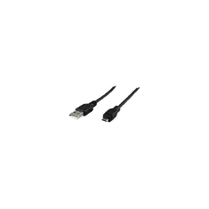 Schwaiger USB-Kabel 2.0 St. A->2.0 Micro B 1,00m schwarz (CK1511533)