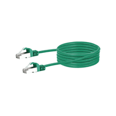 Schwaiger CAT6 Netzwerkkabel , S/FTP, 2,5m, grün (CKB6025059)