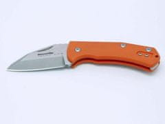 Fox Knives BF-714 VAGY FOX kések FEKETE SLIPJOINT NIDHUG KÉS NARANCS G10 NYEL