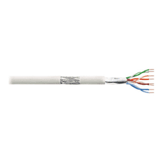 LogiLink Netzwerk Verlegekabel S/FTP Cat.6, PVC, weiß, 305m (CPV0038)