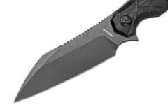 Fox Knives FOX kések FE-018 EDGE LYCOSA 1 BLACK taktikai kés 12,5 cm, Stonewash, fekete, G10