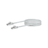 Schwaiger CAT6 Netzwerkkabel , S/FTP, 0,5m, weiß (CKB6005052)