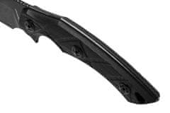 Fox Knives FOX kések FE-020 EDGE LYCOSA 2 BLACK taktikai kés 12,3 cm, Stonewash, fekete, G10