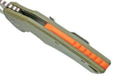 Fox Knives FOX kések FE-027 MOD EDGE ATRAX zsebkés 8 cm, zöld, micarta