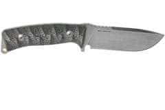 Fox Knives FOX kések FX-131 MBSW PRO-HUNTER vadászkés 11 cm, Stonewash, fekete, Micarta, bőrtok
