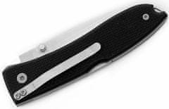 LionSteel 8800 BK összecsukható kés D2 pengével, fekete G10 csipesszel