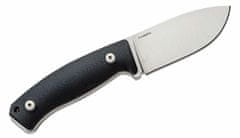 LionSteel M2M GBK kültéri kés 9 cm, fekete, G10, bőr tok