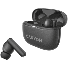 Canyon OnGo 10 ANC TWS-10 Bluetooth fülhallgató fekete (CNS-TWS10BK) (CNS-TWS10BK)