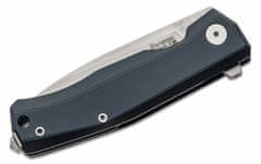 LionSteel MT01A BS Összecsukható kés KŐMOSÁS M390 penge, FEKETE alumínium nyél