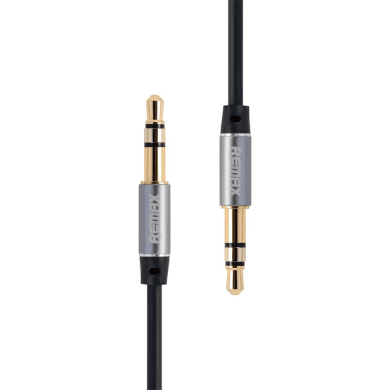 REMAX RL-L200 Aux mini jack kábel 3.5mm 2m fekete (RL-L200 Black)