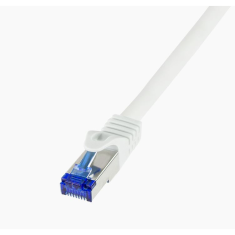 LogiLink Patch kábel Ultraflex, Cat.6A, S/FTP, fehér, 3 m (C6A061S) (C6A061S)