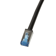 LogiLink Patch kábel kültéri Cat.6A S/FTP 10m fekete (CQ7093S) (CQ7093S)