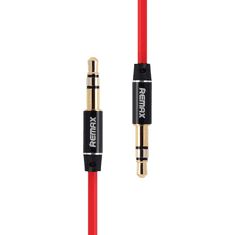 REMAX RL-L200 Aux mini jack kábel 3.5mm 2m piros (RL-L200 red)
