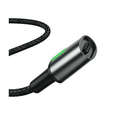 BASEUS mágneses USB-A - Lightning kábel 1m fekete (CALXC-A01) (CALXC-A01)
