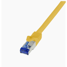 LogiLink Patch kábel Ultraflex Cat.6A S/FTP 15m sárga (C6A107S) (C6A107S)