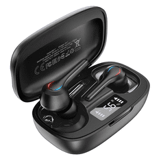 Borofone BW11 TWS Bluetooth mikrofonos fülhallgató fekete (BW11 fekete)
