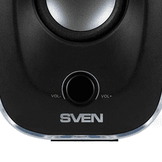 Sven 330 2.0 csatornás hangszóró fekete (SV-014001) (SV-014001)