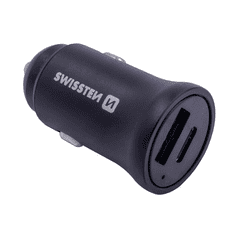 SWISSTEN Szivargyújtós USB Gyorstöltő 36W (3020111760) (s3020111760)
