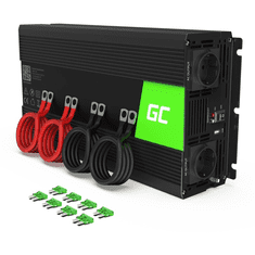 Green Cell KFZ Spannungswandler Power Inverter 24V > 230V 2000/4000W Black (INV20)