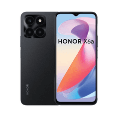Honor X6a 4/128GB Dual-SIM mobiltelefon fekete (5109ATMA) (5109ATMA)