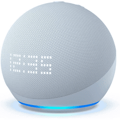 Amazon Echo Dot 5 órával + Alexa Smart hangszóró kék (B09B8RVKGW) (B09B8RVKGW)