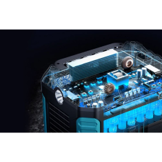 Romoss RS500 hordozható erőmű 500W fekete-kék (RS500-2B2-G153H) (RS500-2B2-G153H)