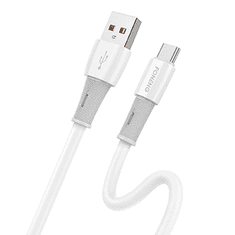 Foneng X86 USB-A - USB-C töltőkábel 1.2m fehér (6970462518723) (X86 Type-C)