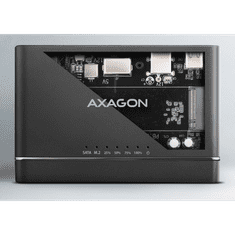 AXAGON ADSA-CC külső M.2 NVMe SSD ház és SATA HDD adapter fekete (ADSA-CC)