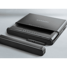 AXAGON ADSA-CC külső M.2 NVMe SSD ház és SATA HDD adapter fekete (ADSA-CC)