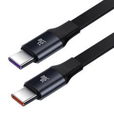 BASEUS Enjoyment autós töltő 33W + USB-C kábel fekete (C00035500111-00) (C00035500111-00)