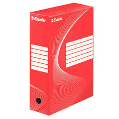 Esselte Standard archiváló doboz 100mm piros (128422) (esselte128422)