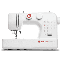 SINGER SM024-RD varrógép fehér-piros (SM024-RD)