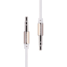 REMAX Mini jack 3.5mm AUX kábel 2m fehér (RL-L200 White) (RL-L200)