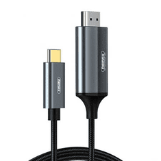 REMAX Yeelin HDMI - USB-C kábel 1,8m fekete (RC-C017a) (RC-C017a)