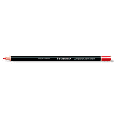 Staedtler "Lumocolor 108" henger alakú, vízálló ceruza piros (glasochrom) (108 20-2) (108 20-2)